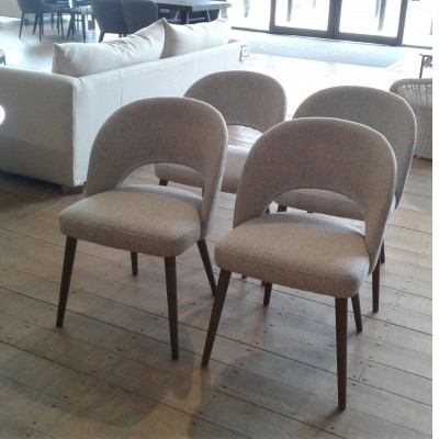 x 4 BECK DINING CHAIRS